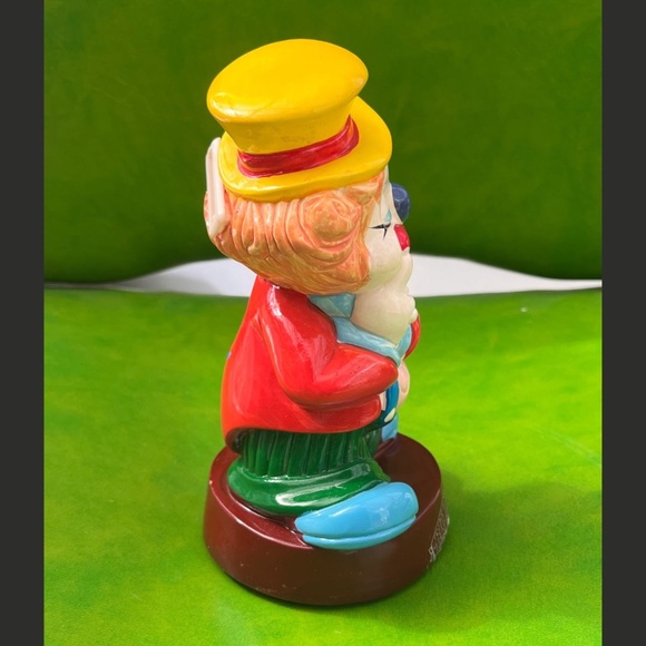 Vintage 1985 Del Monte Clown Coin Bank Big Top Bonanza 7" Never Used - Picture 5 of 11